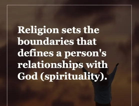 The Difference Between Religion and a Relationship With God